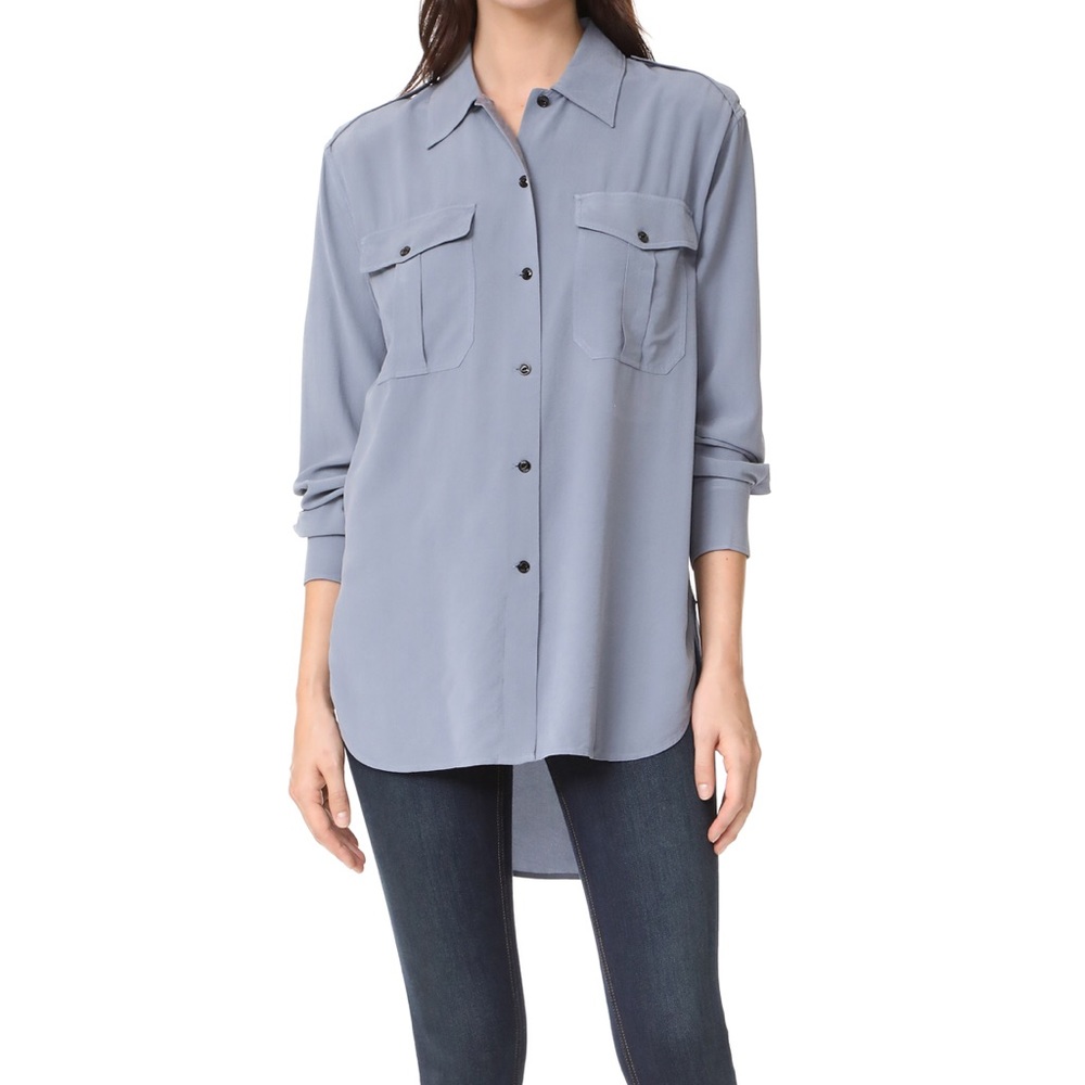 Rag & Bone 100% Mulberry silk shirt